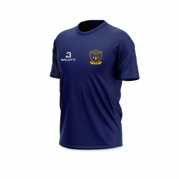 Maillot UNI Bleu Marine AS MEUCON