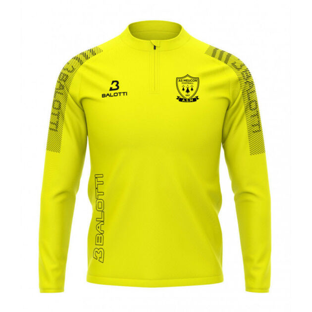 Sweat Jaguar Balotti Jaune Noir AS MEUCON